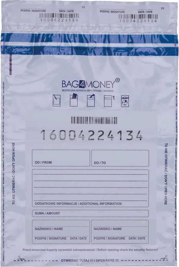 Pochette de sécurité B4 255x346 mm pour bureaux - Lot de 50 enveloppes
