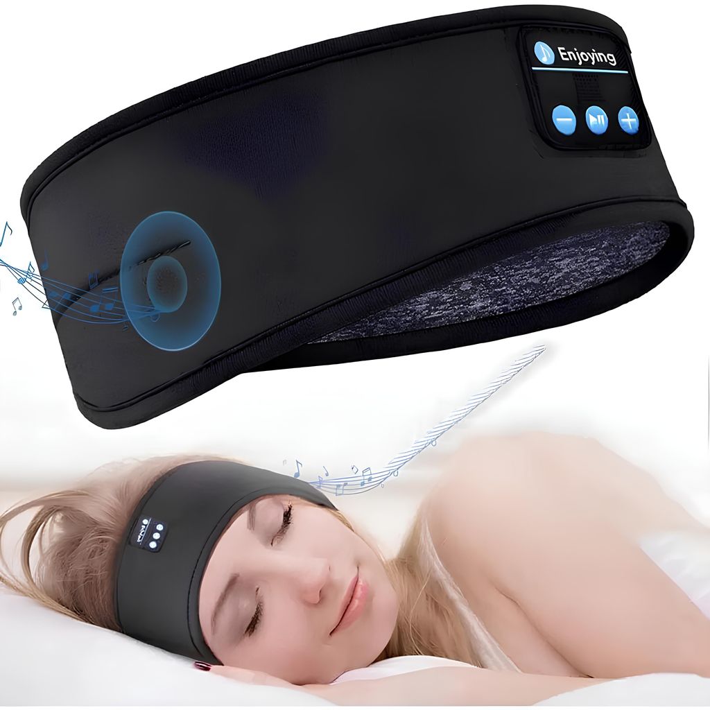 Fascia con cuffie Bluetooth per allenarsi e dormire Immagine del prodotto 