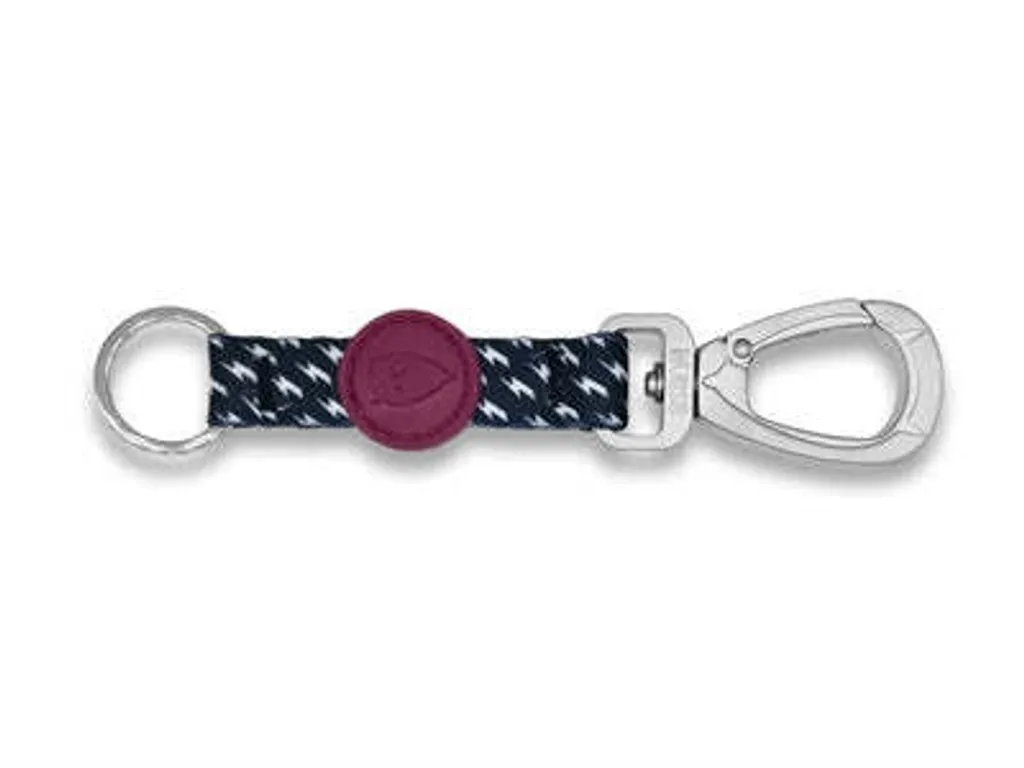 Porte-clés anti-perte Morso Key Cord Noir - Sécurisez vos clés avec style