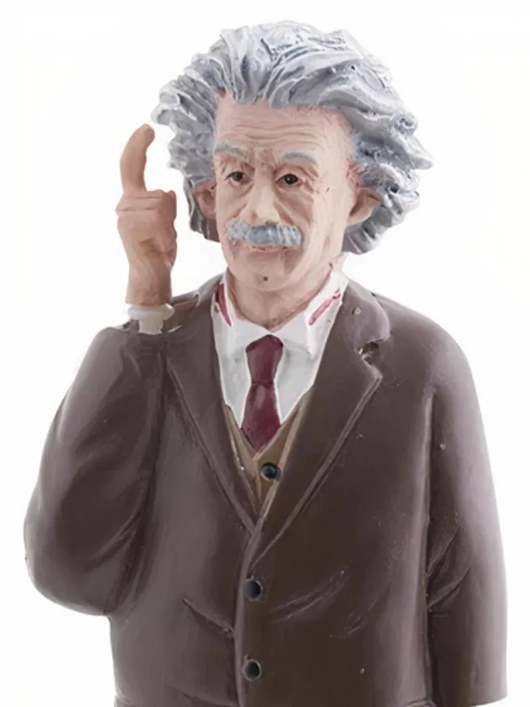 Figurine Solaire Albert Einstein Kikkerland - Objet Déco Scientifique - 2