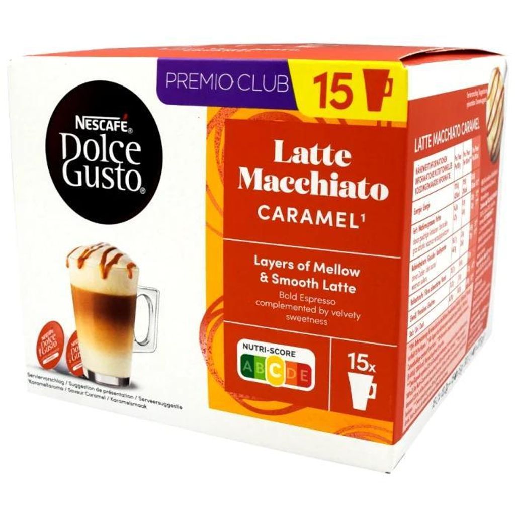 Dolce Gusto Latte Macchiato Karamell XL - 30 Kapseln