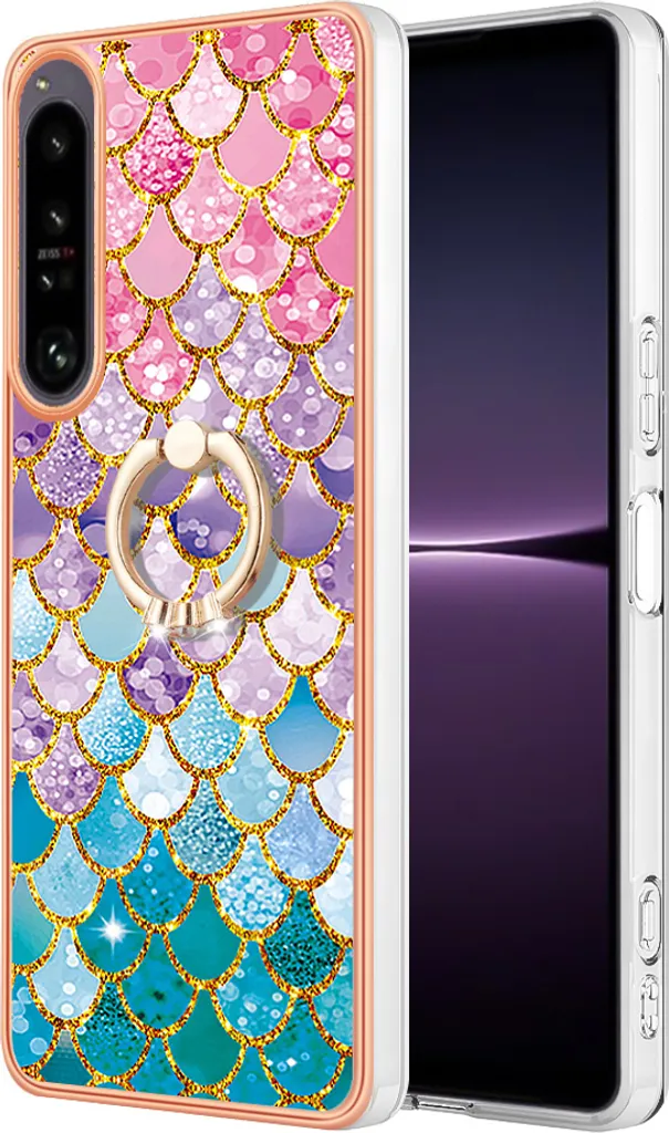 Custodia Fashion per Sony Xperia 1 IV Silicone TPU Design Colorato