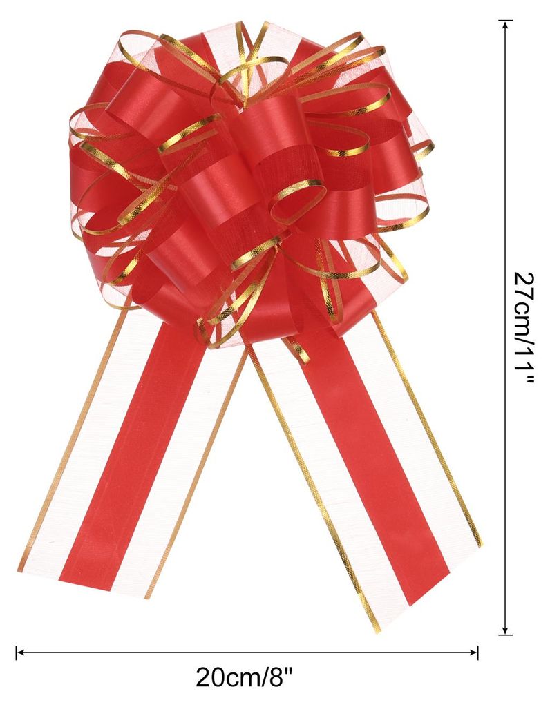 5 Stš¹ck Geschenk Schleife 20cm Geschenkb?nder Matte Ziehschleife Gro? Dekoschleife fš¹r Geschenkverpackung Hochzeit Tš¹ten Weihnachten K?rbe...