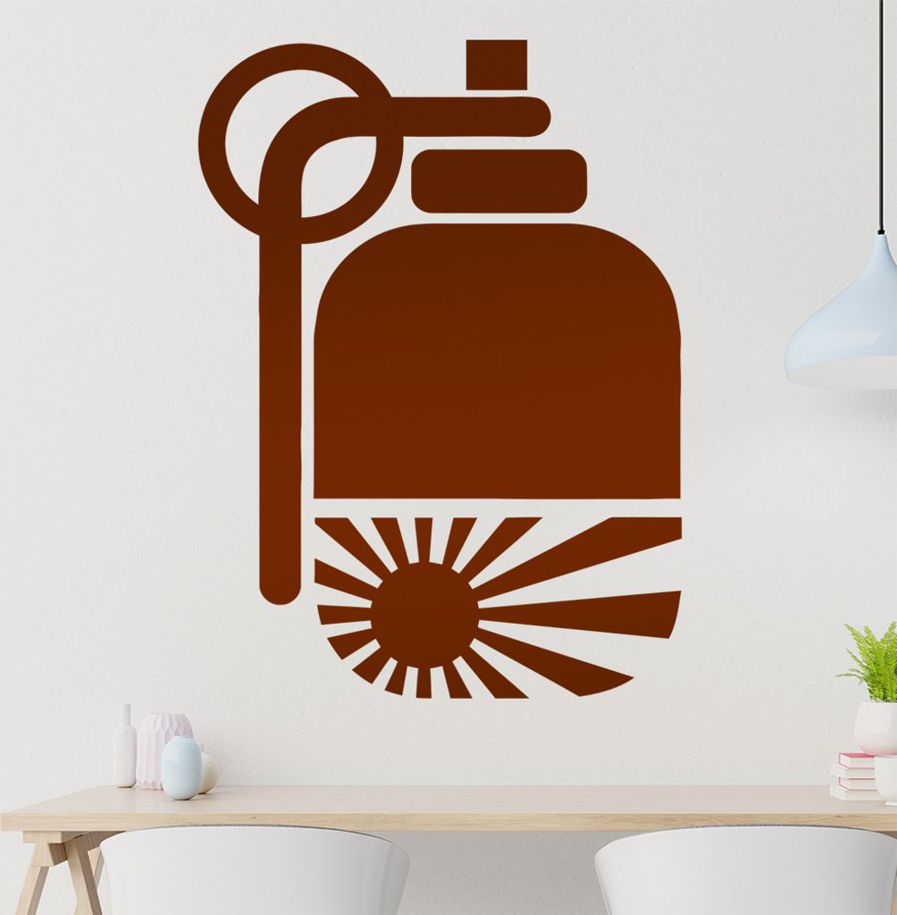 Kiwistar Japan Nitro Boosted Wandtattoo in 6 Größen - Wandaufkleber Wall Sticker - Dekoration, Küche, Wohnzimmer, Schlafzimmer, Badezimmer