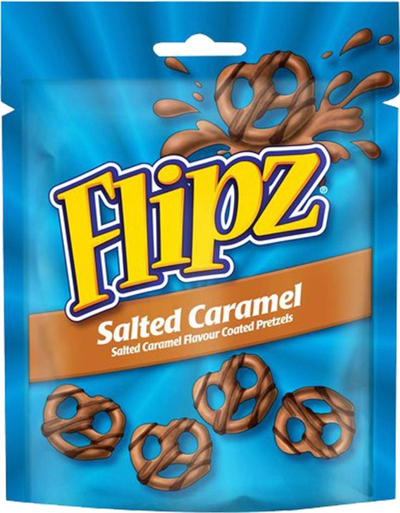 Flipz Pretzels Salted Caramel 90g Produktbild 