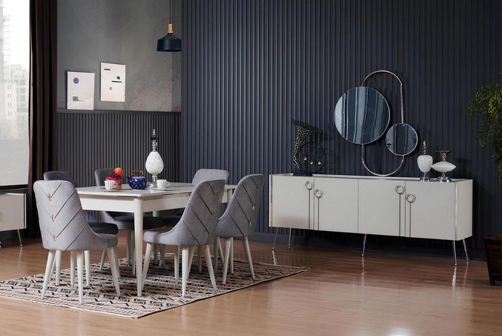 Esstisch Essgruppe Sitzgruppe Stühle Komplette Essgruppe Tisch Esszimmermöbel