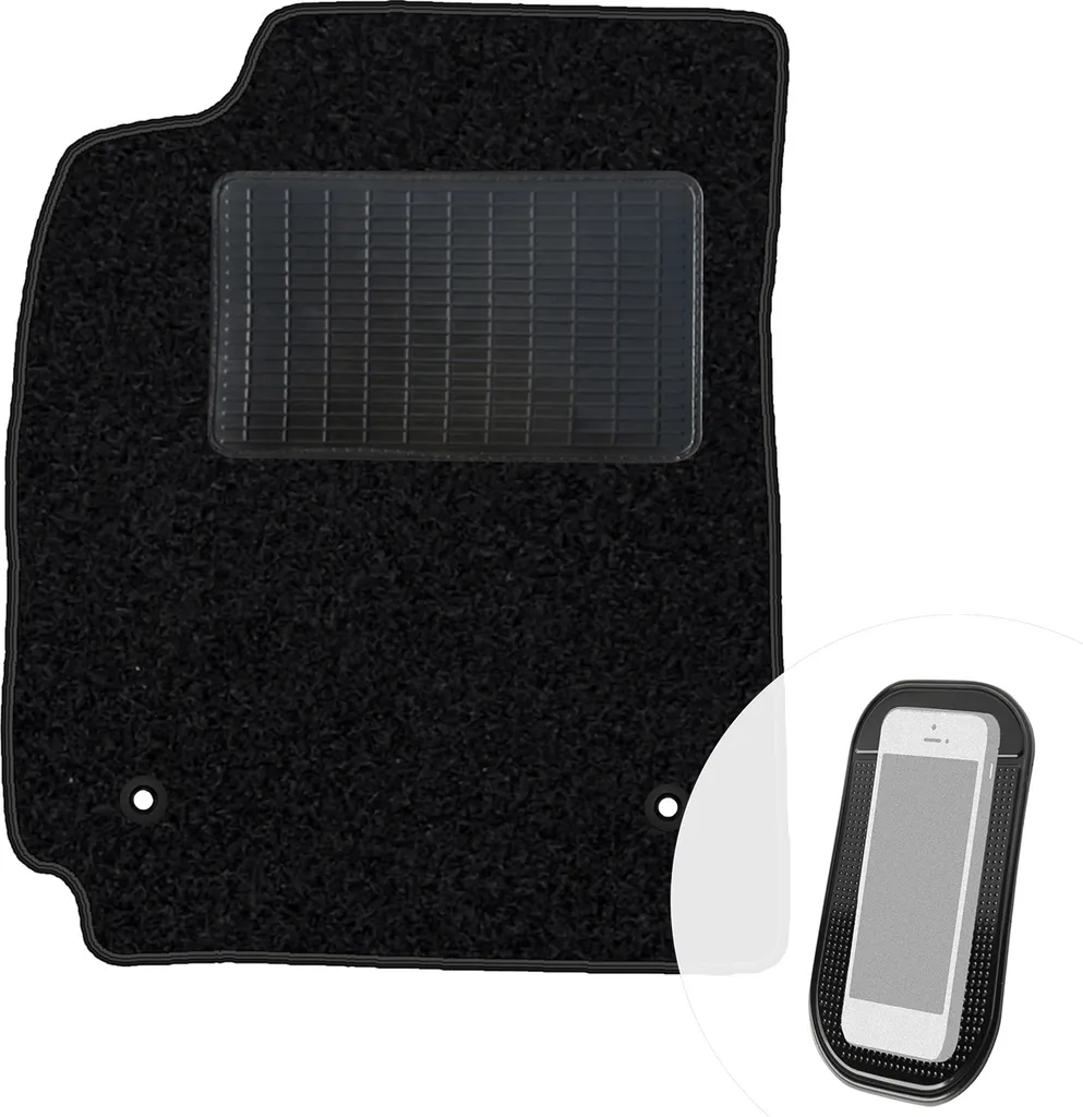 Ricambio Tappetino Audi A4 B5 (1995-2001) Velours Nero moto-MOLTICO