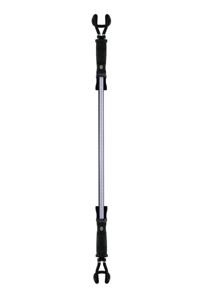 A product shot of a HELLA LED work light on a white background.