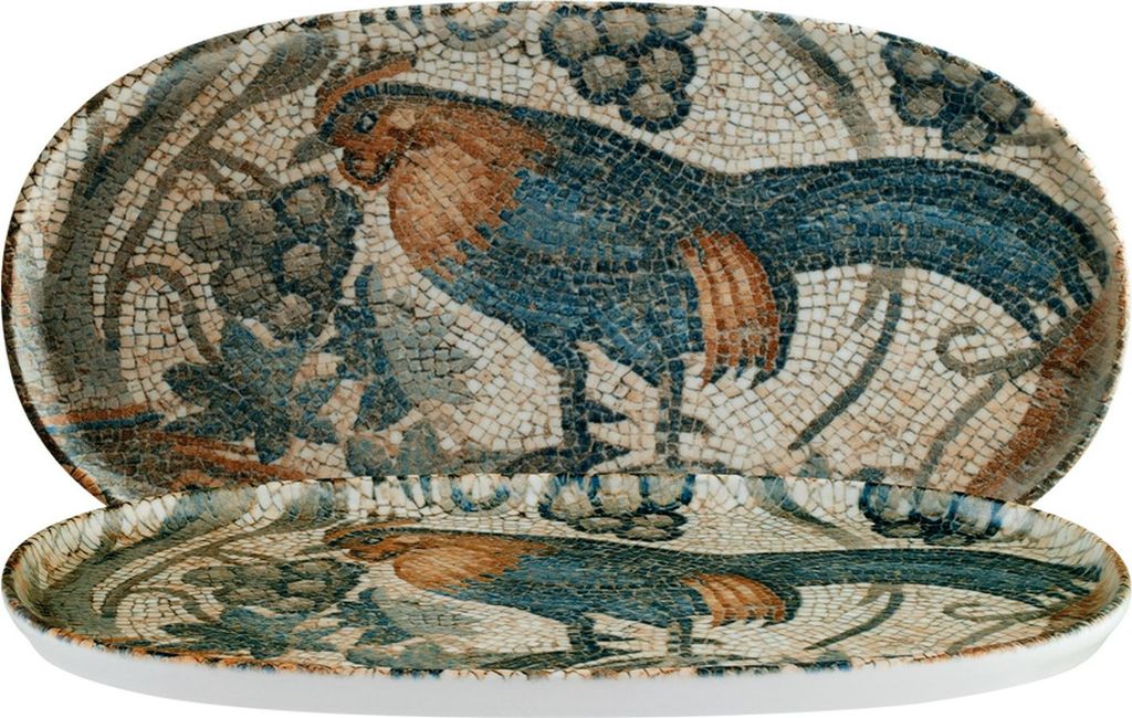 Mesopotamia Bandeja Hygge Platte oval 30x16cm - 6 Stück