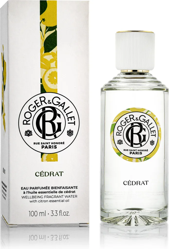 Spray Parfumé au Cédrat 100 ml - Idéal pour se Rafraîchir tout l'Été