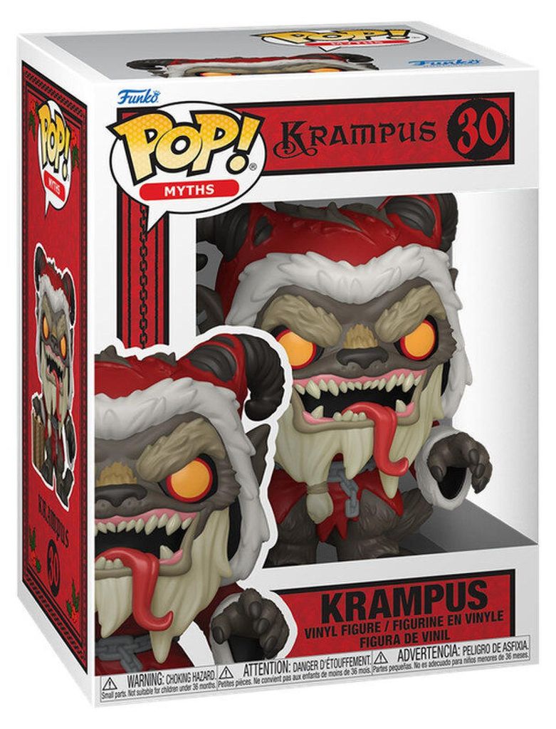 Figurine en vinyle POP! de Krampus, 9 cm Image du produit 