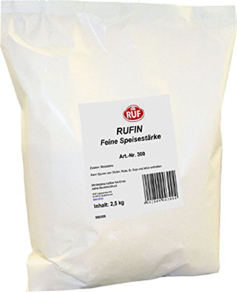 Ruf RUFIN Feine Speisestärke ideal für Gebäck und Saucen 2500g