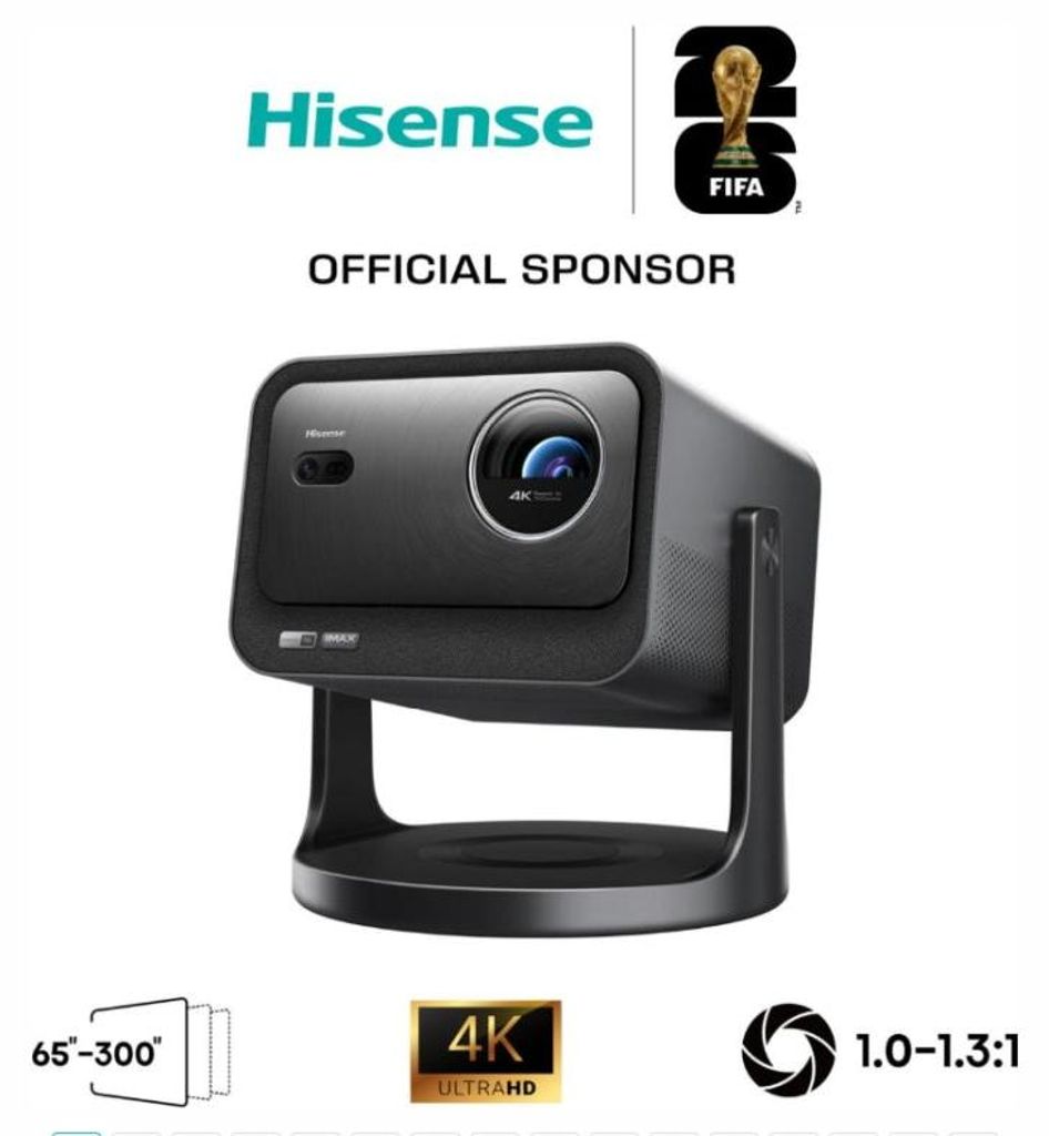 Hisense C3, DLP, UHD 4K (3840x2160), 2000:1, 16:9, 1651 - Obrázok produktu 
