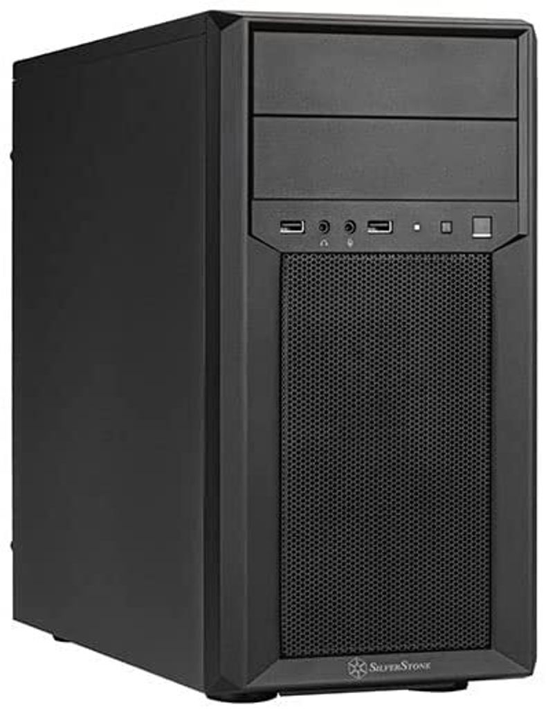 Silverstone SST-FA313-B Micro-ATX Gehäuse (SST-FA313-B)