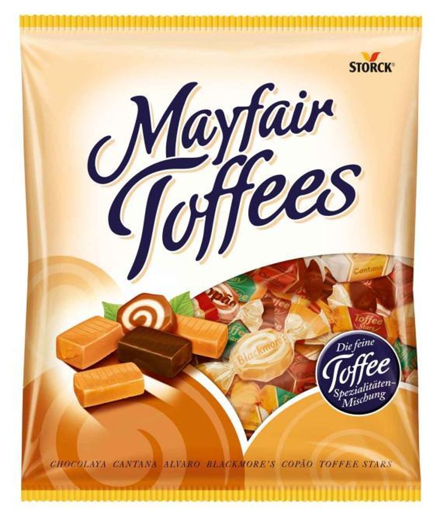 Storck - Bunte Welt - Mayfair Toffees - 490g Tüte Produktbild 