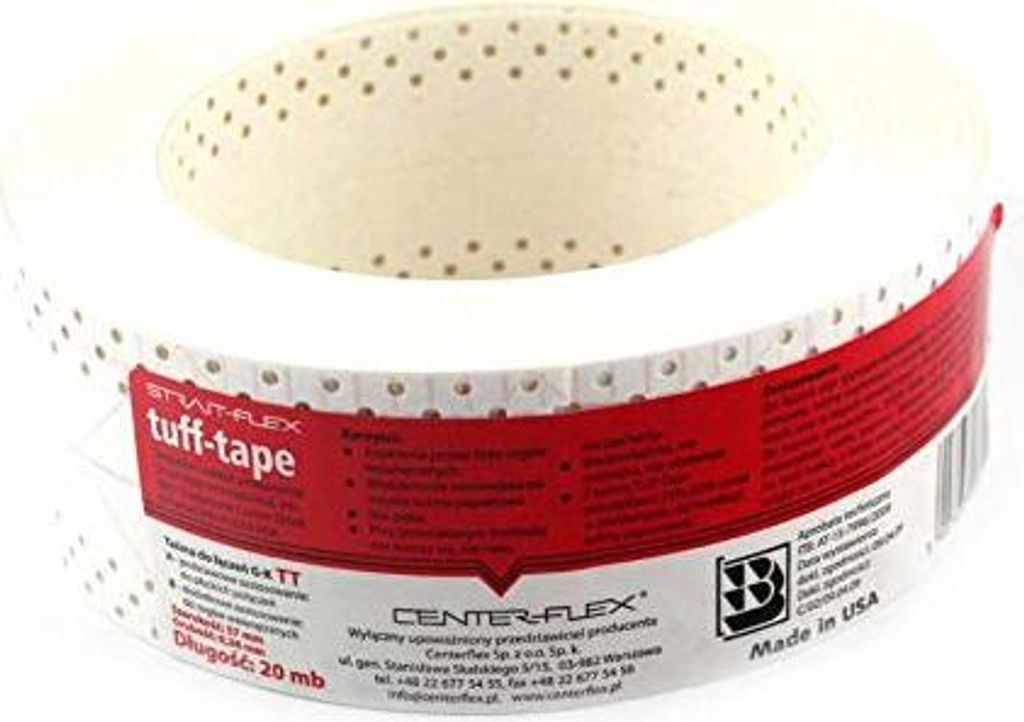 STRAIT-FLEX TUFF-TAPE Eckschiene Trockenbau Gipskarton Produktbild 