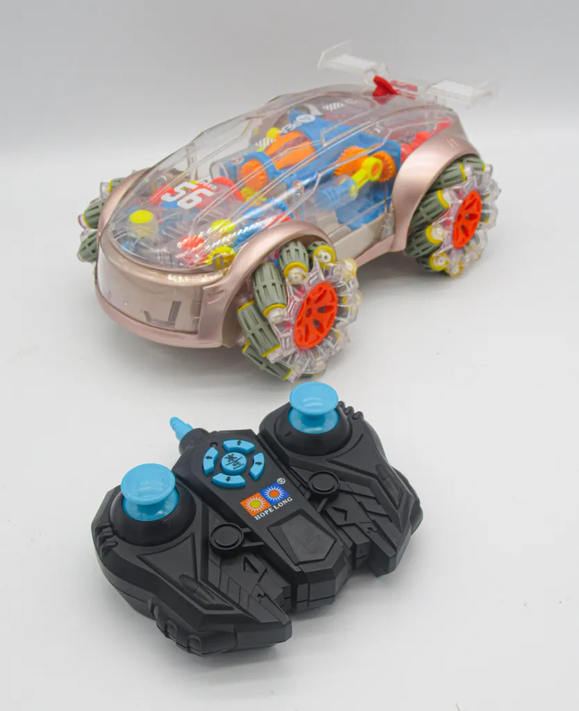 Voiture RC à effet de fumée réaliste et lumières LED - Style Drift