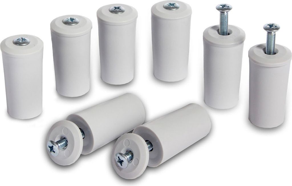 8 x INOVATEC Rollladen Anschlagstopper 40 mm grau Produktbild 