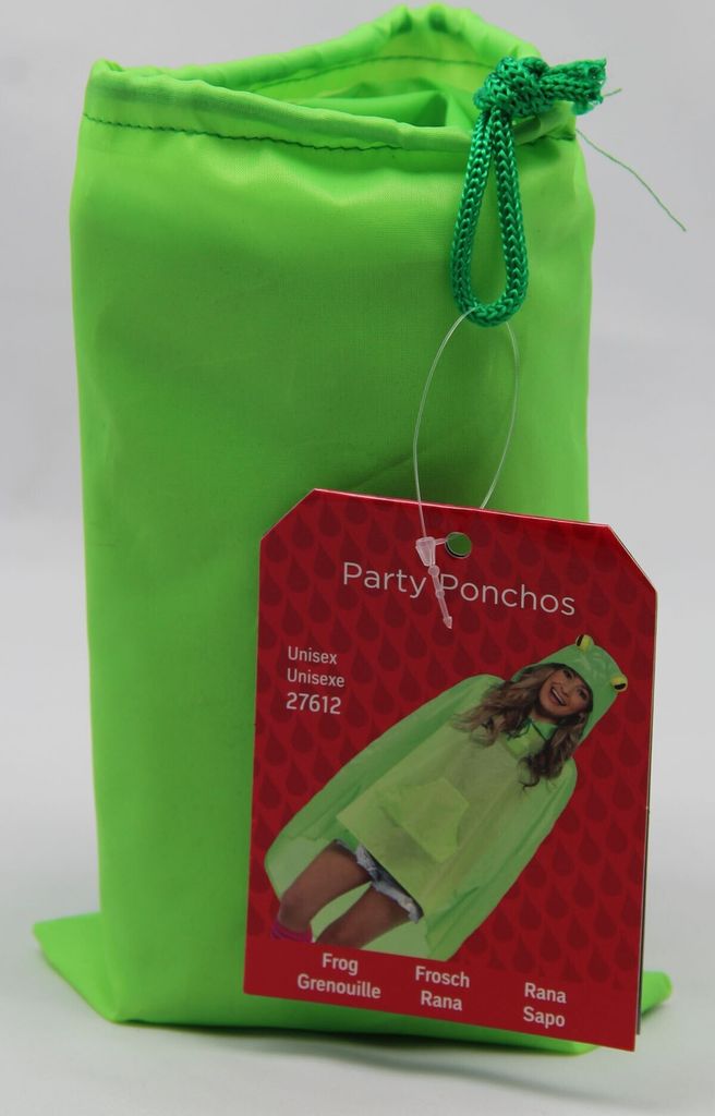 Frosch Party Poncho Regenschutz Produktbild 