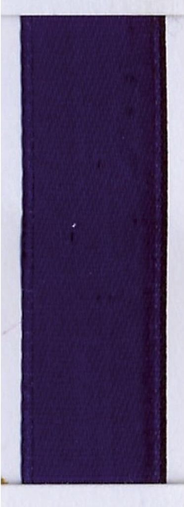 Doppelsatinband - 3 mm x 50 m dunkelblau.