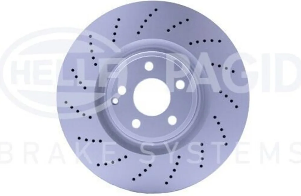 Disque de frein haute teneur en carbone HELLA 8DD 355 126-341 OE