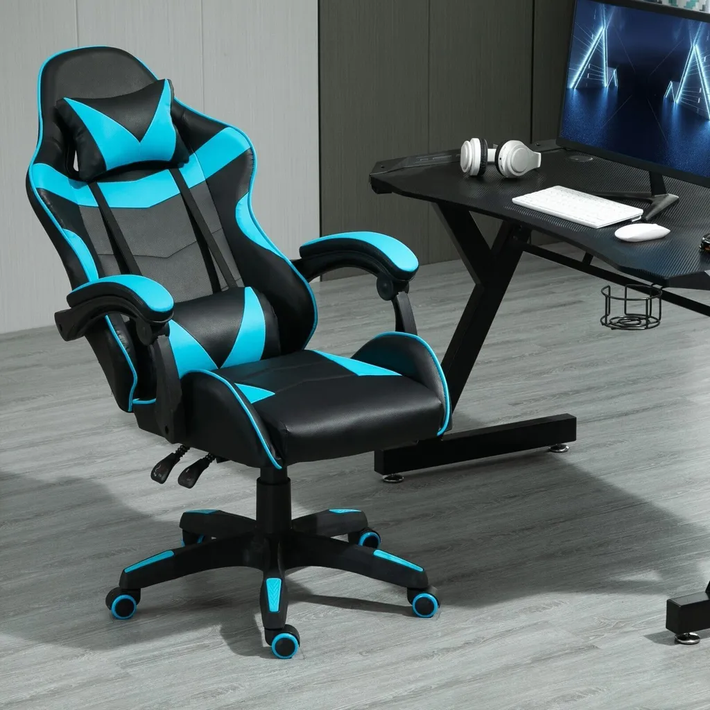 Chaise de bureau pivotante pour télétravail et gaming - Confort MCC