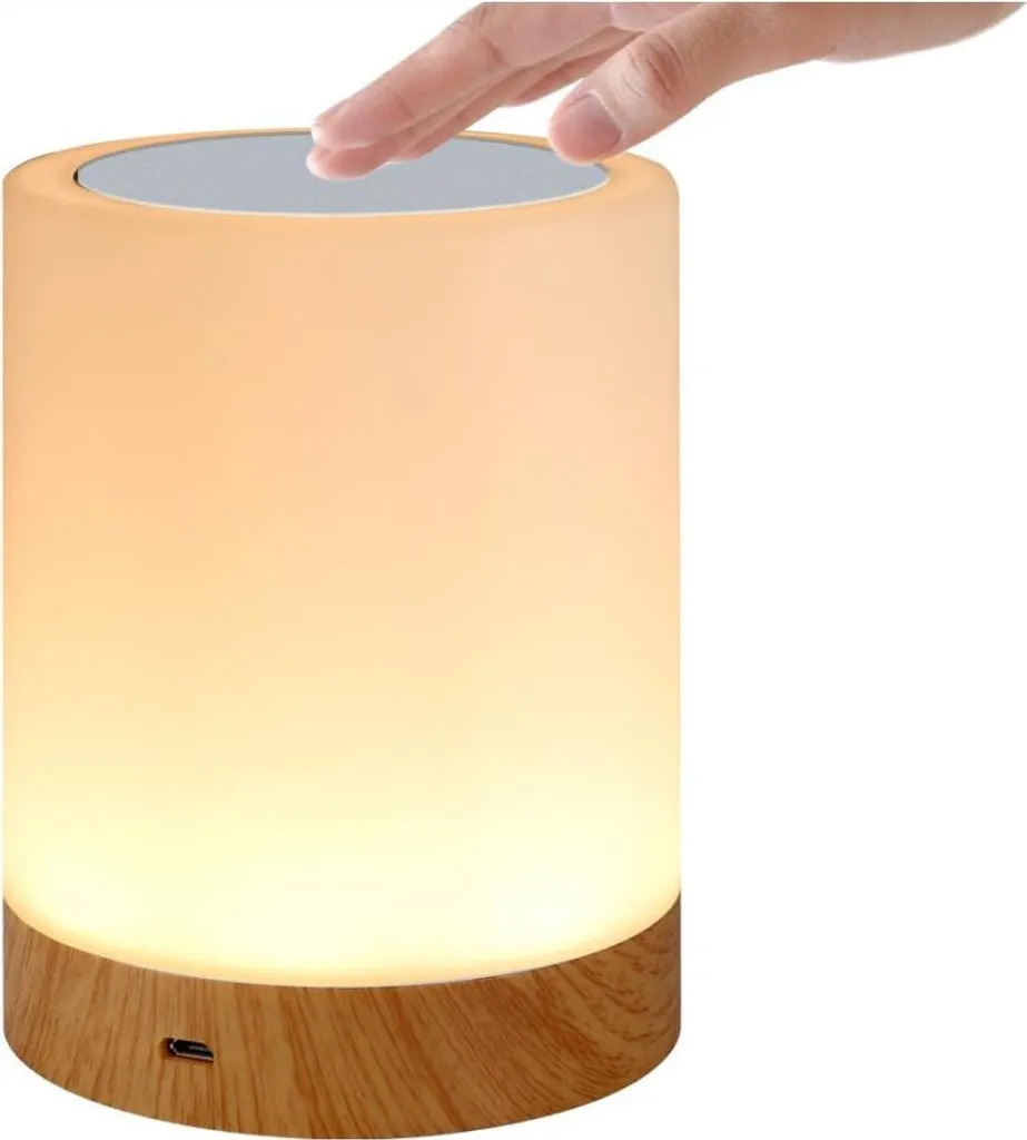 Techly Lampada LED RGB Wireless: Luce Scrivania Smart Touch - 11