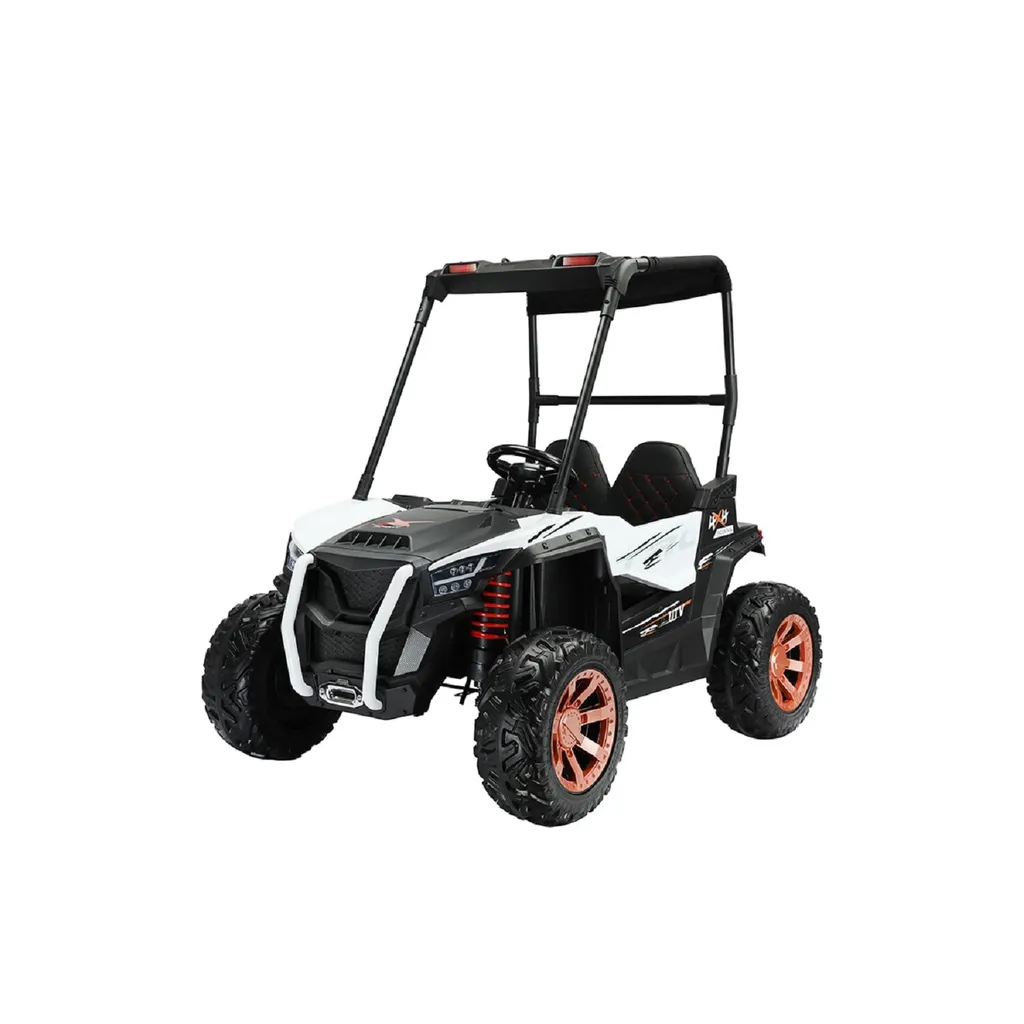 Buggy Tout Terrain Enfant 12V 2 Places - Idéal pour Jardin et Loisirs