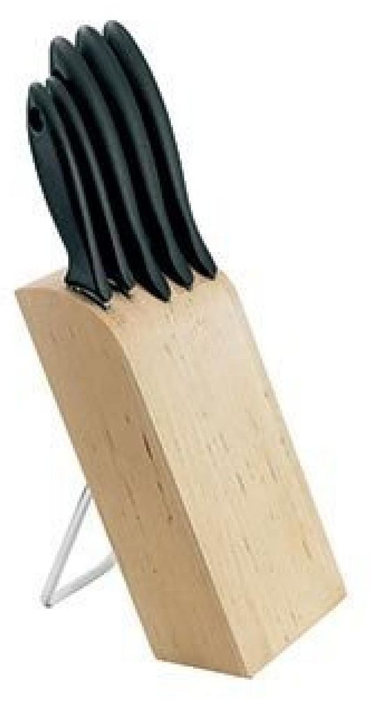 Fiskars 1023782, Schlitzmesserblock, Holz, Holz, Rechteck, Produktbild 