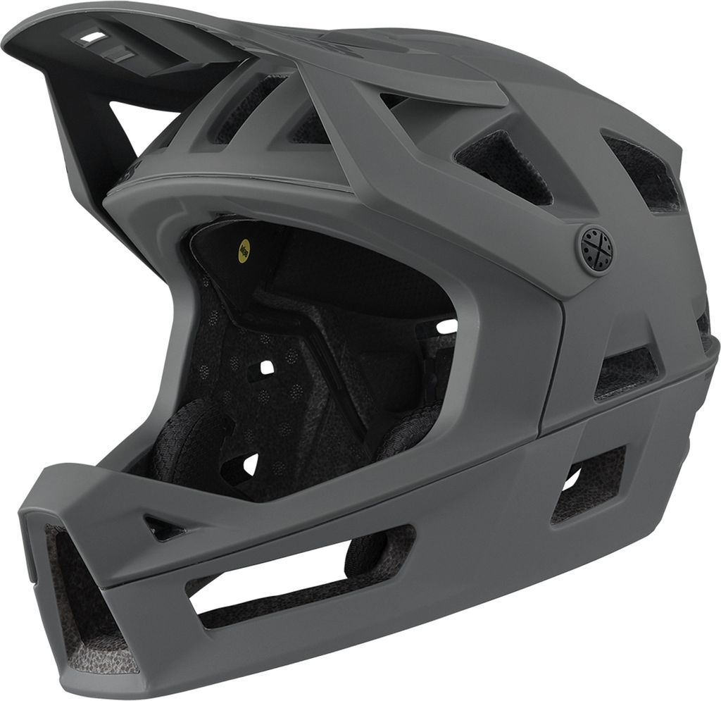 iXS Trigger FF MIPS Fullface-Helm graphite M/L (58-62 cm) - ultraleichter MTB-Enduro-Integralhelm, Inmould-Technologie, Magnetic Fidlock, 2-Stufen-...