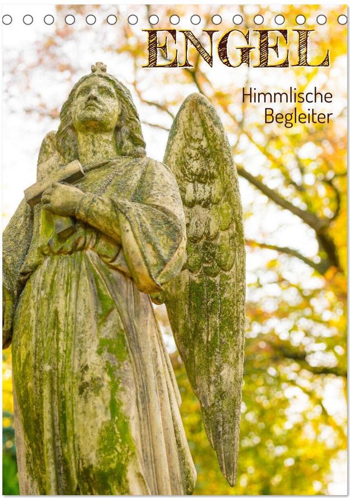Engel - Himmlische Begleiter (Tischkalender 2026 DIN A5 hoch), CALVENDO Monatskalender