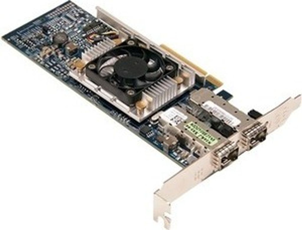 DELL 540-BBGS, Eingebaut, Kabelgebunden, PCI Express, Ethernet / Fiber, 10000 Mbit/s, Schwarz