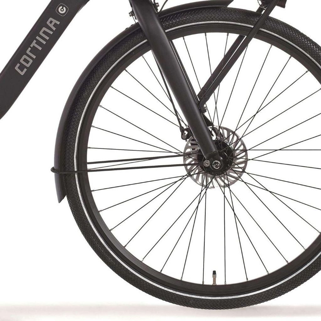 Cortina Fender für E-Common Jet Black Matt