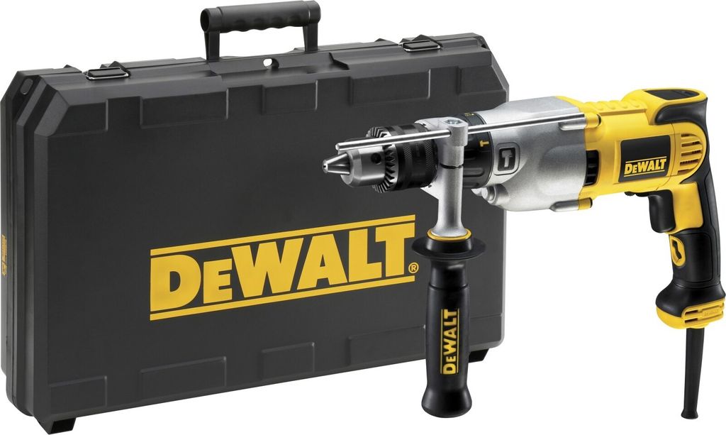 DeWALT D21570K-QS, Wiertarka pistoletowa, Klucz, Czarny, Zdjęcie produktu 