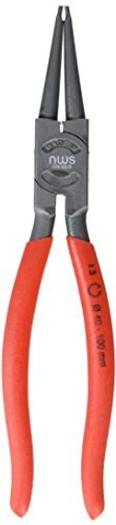 Pince de montage pour câblage de précision NWS 127C-72-145-SB bec droit