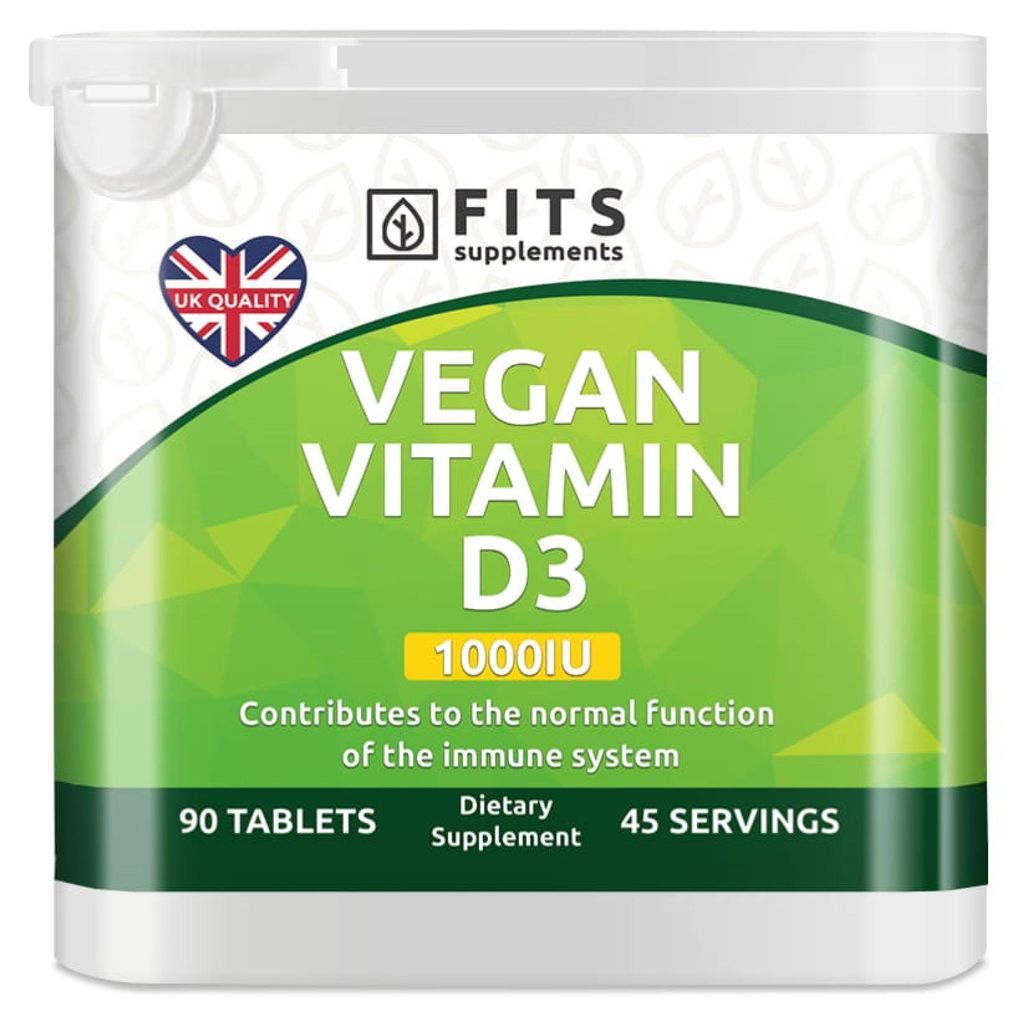 Veganes Vitamin D3 1000 IE, 90 Tabletten