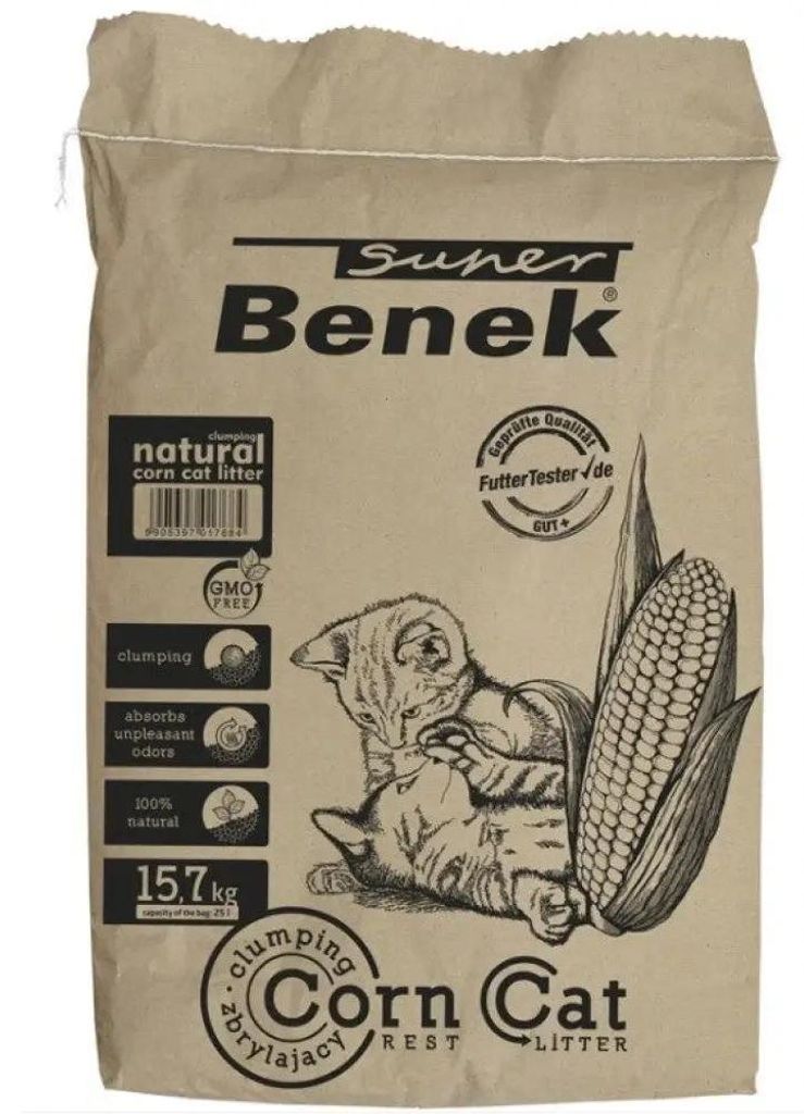 CERTECH Super Benek Corn Cat - klumpende Maisstreu 25 l Produktbild 