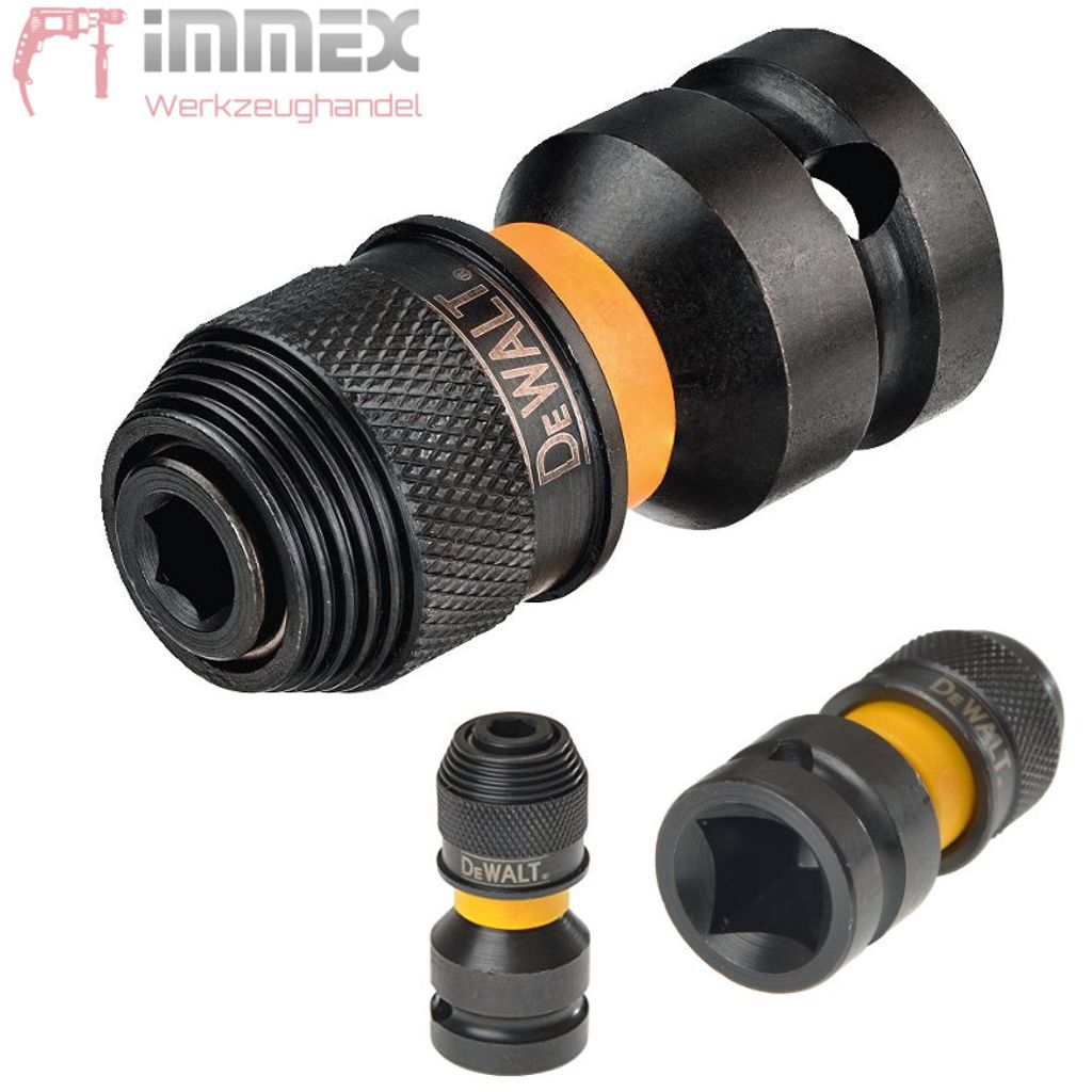 DE 1/2 Square to 1/4 hex conversion A DT7508 Produktbild 11