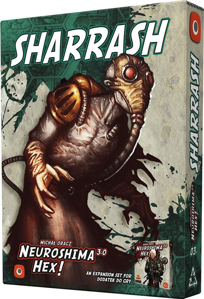 Neuroshima HEX 3.0 Sharrash - Extension de jeu de société - Image du produit 