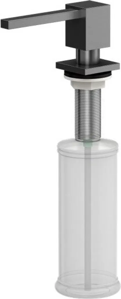 Distributore QUADRON EMMA MFT002-GM Gun Metal | Dosatore Sapone Incasso