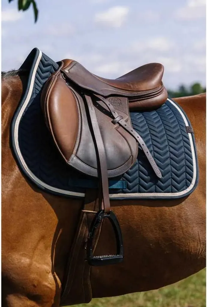 Tapis de Selle Equitheme Softypop Vert Full pour Concours et Loisirs - 9