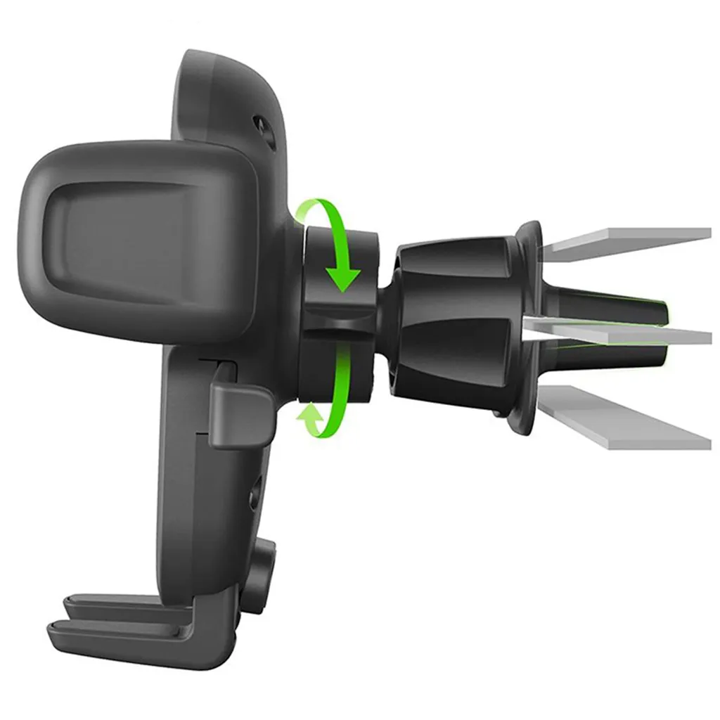 Support Smartphone Voiture pour Grille d'Aération avec Fixation Rapide - 10