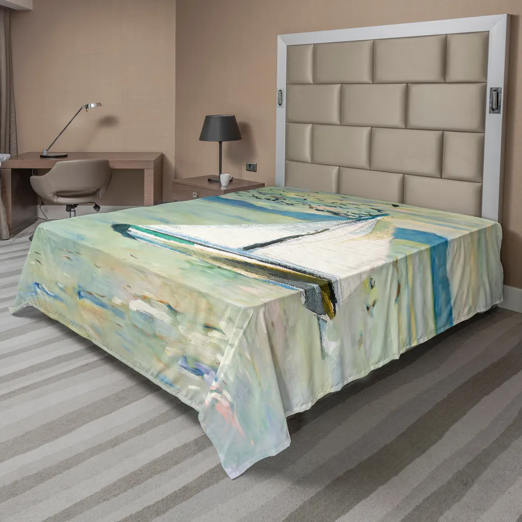 Idea Regalo: Lenzuolo Artistico Monet ABAKUHAUS | 266x260 cm