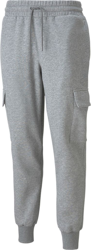 PUMA Booster Basketball Hose Herren medium gray heather S