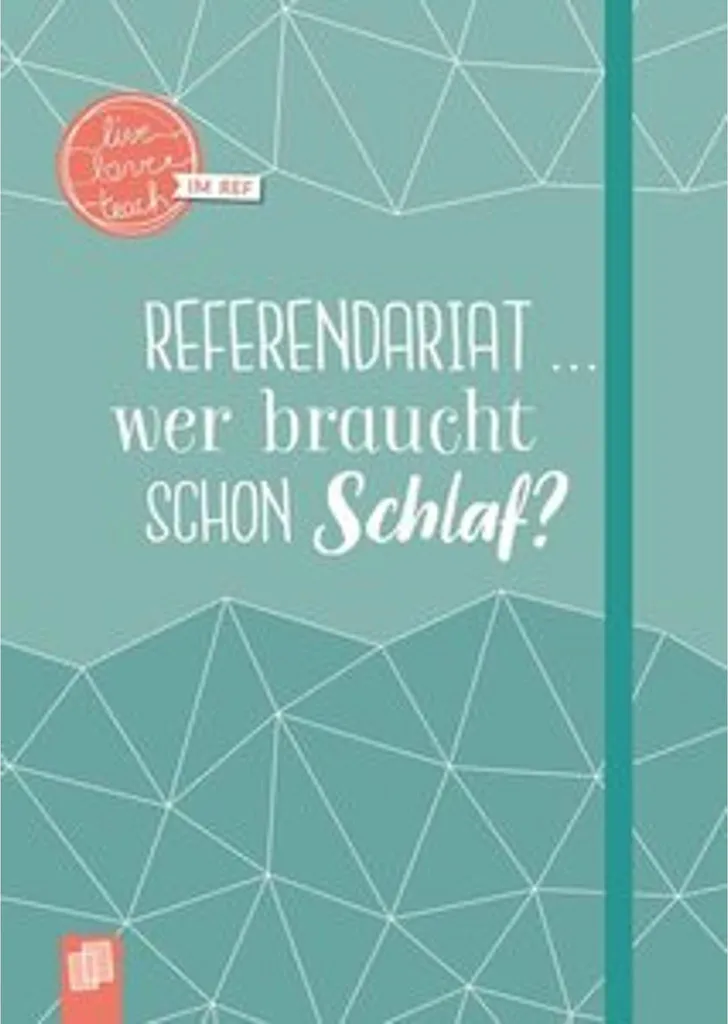 Carnet A5 Referendariat live love teach papier premium pour stagiaire
