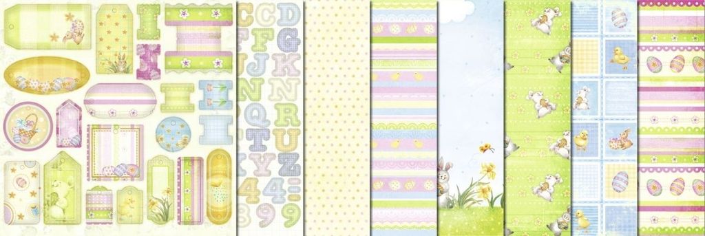 URSUS Premium Glitter Collection ""Frühling""