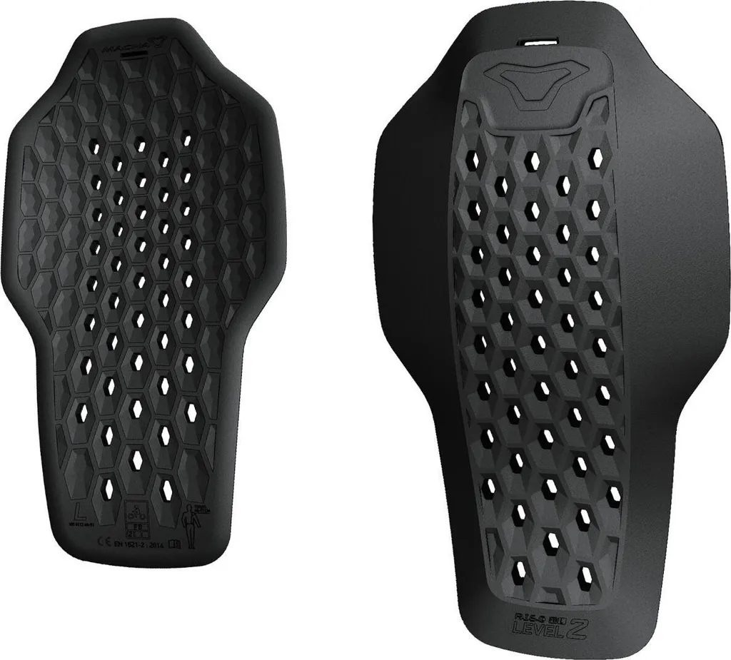 Dorsale Macna R.I.S.C. Full Back ventilée et flexible pour motard noir M