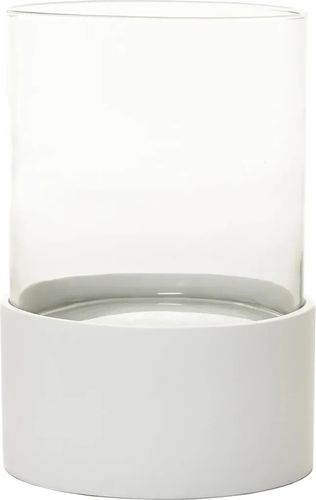 Lanterna CANDIRA VIVANNO in Fibra di Vetro Bianco Opaco | Design 20x28