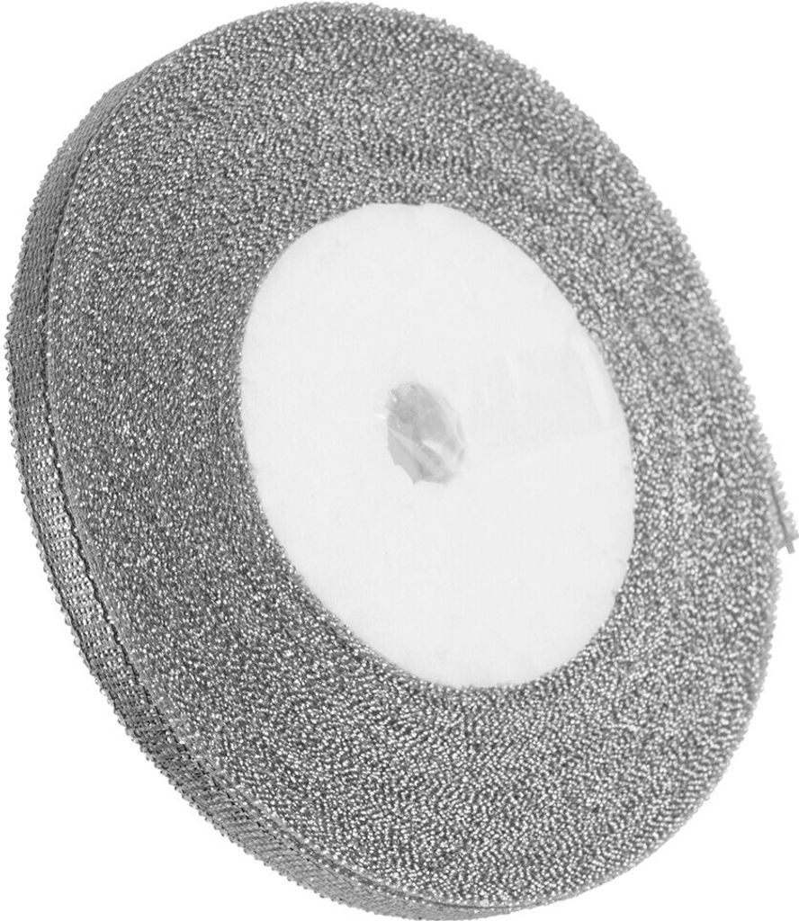 Dekolo Schleife mit Glitzerband Hochzeit Deko Satin Produktbild 