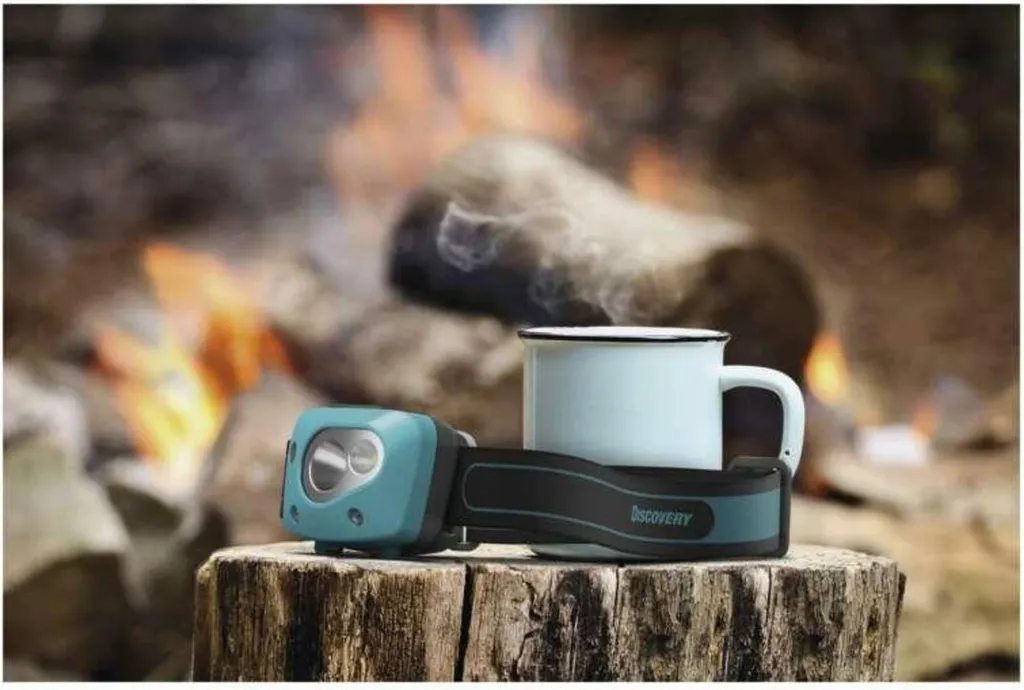 Lampe frontale GP Discovery CH44 - Éclairage LED puissant et ajustable - 35